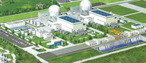 APR1400 units in an artist's conception; courtesy KEPCO E&C